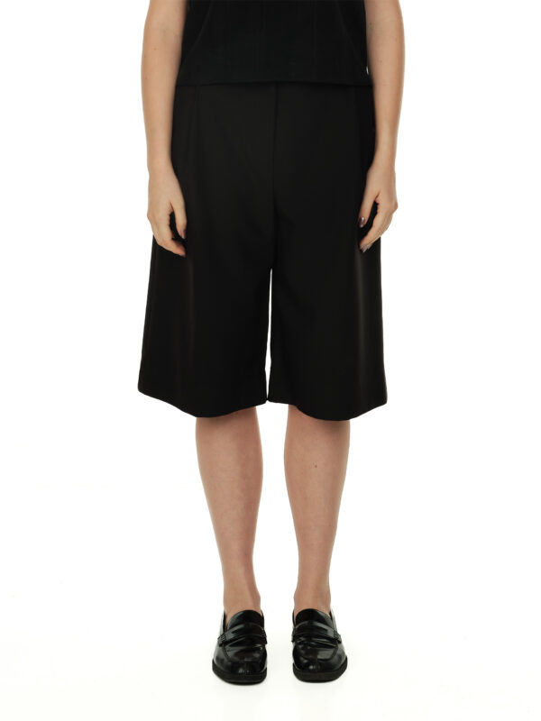 Pantalon trei sferturi negru